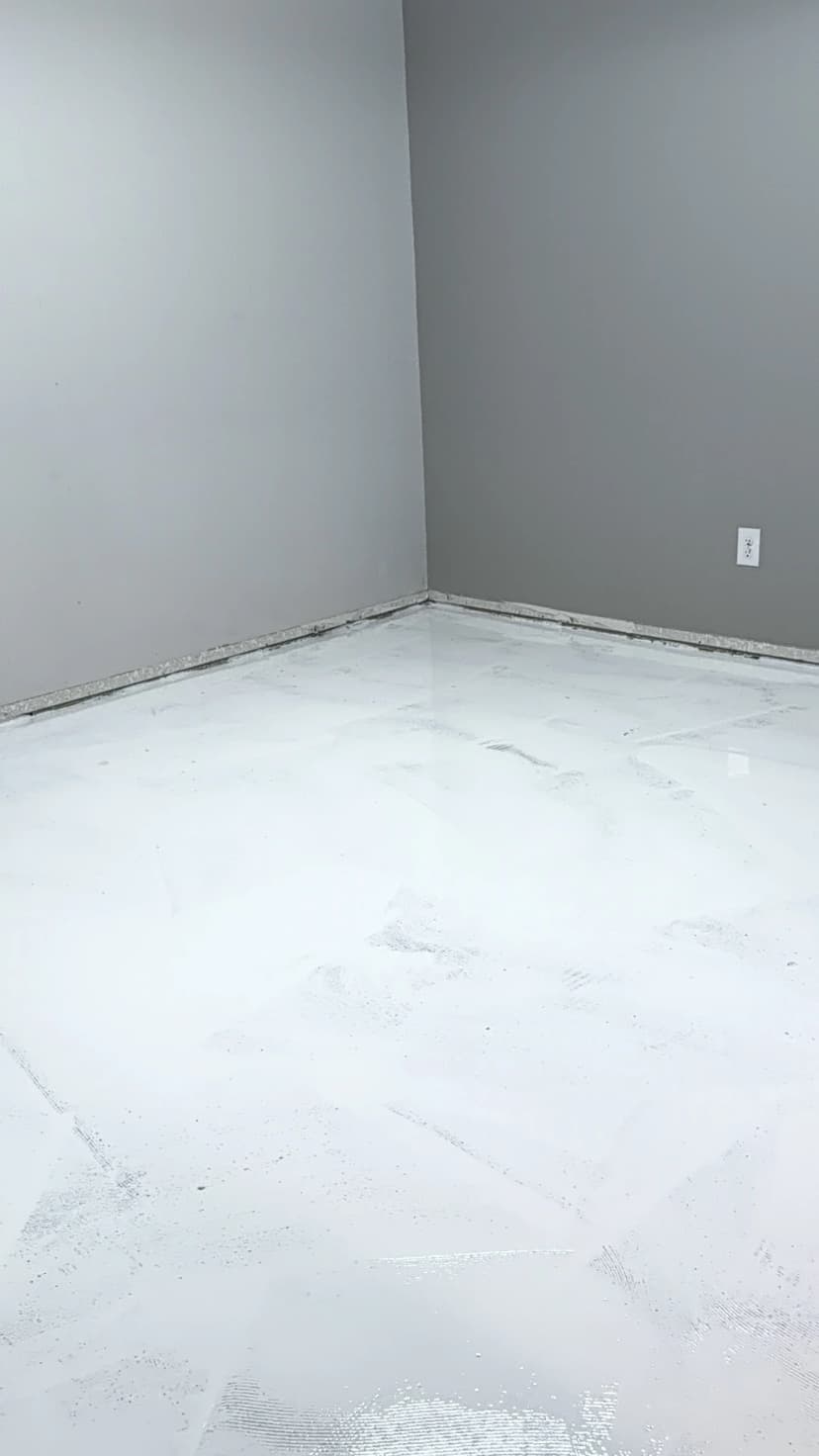 Residential Room Epoxy Floor Finished